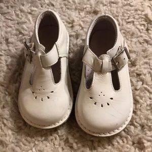Willits White Leather Toddler Shoes